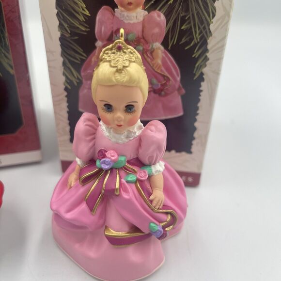 2 Hallmark Madame Alexander Ornaments Cinderella Little Red Riding Hood - Picture 4 of 8